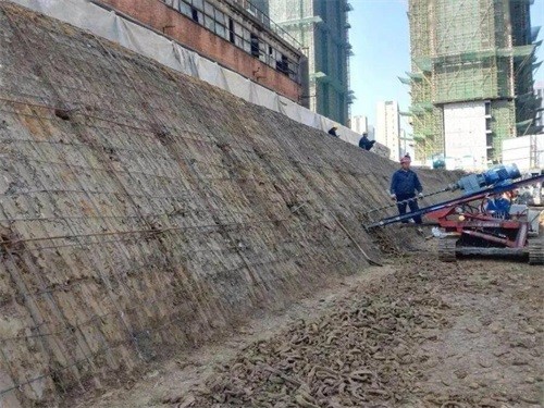 瓜州建筑边坡支护